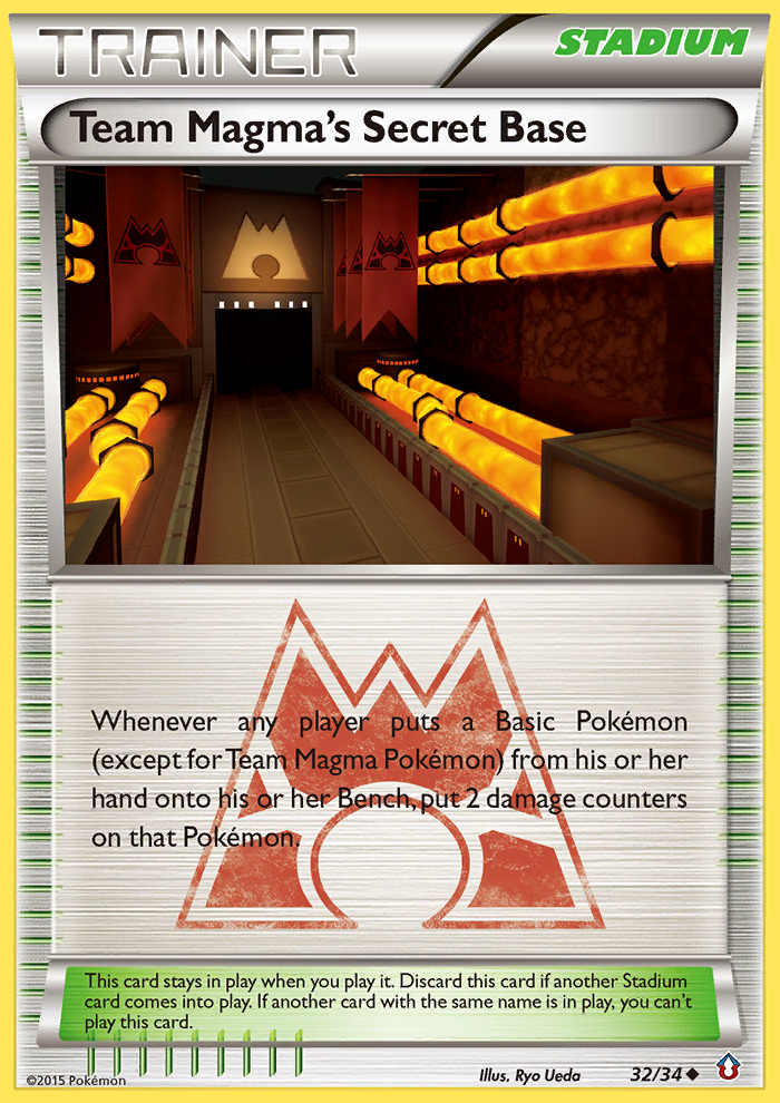 Double Crisis Team Magma's Secret Base #32/34