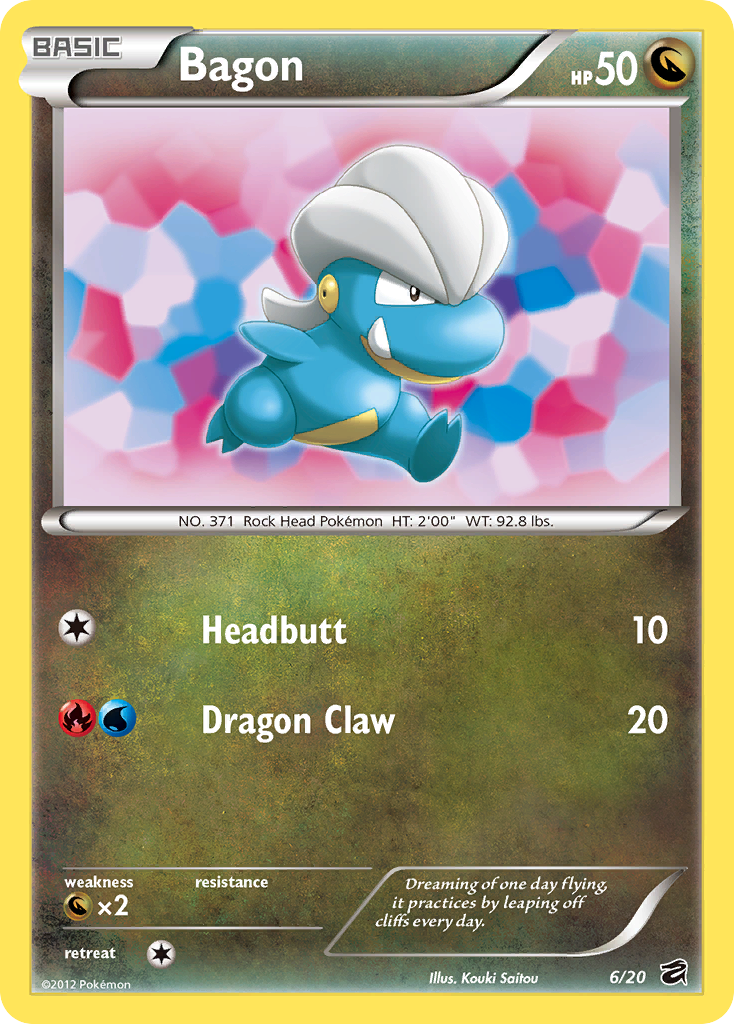Dragon Vault Holo Bagon #6
