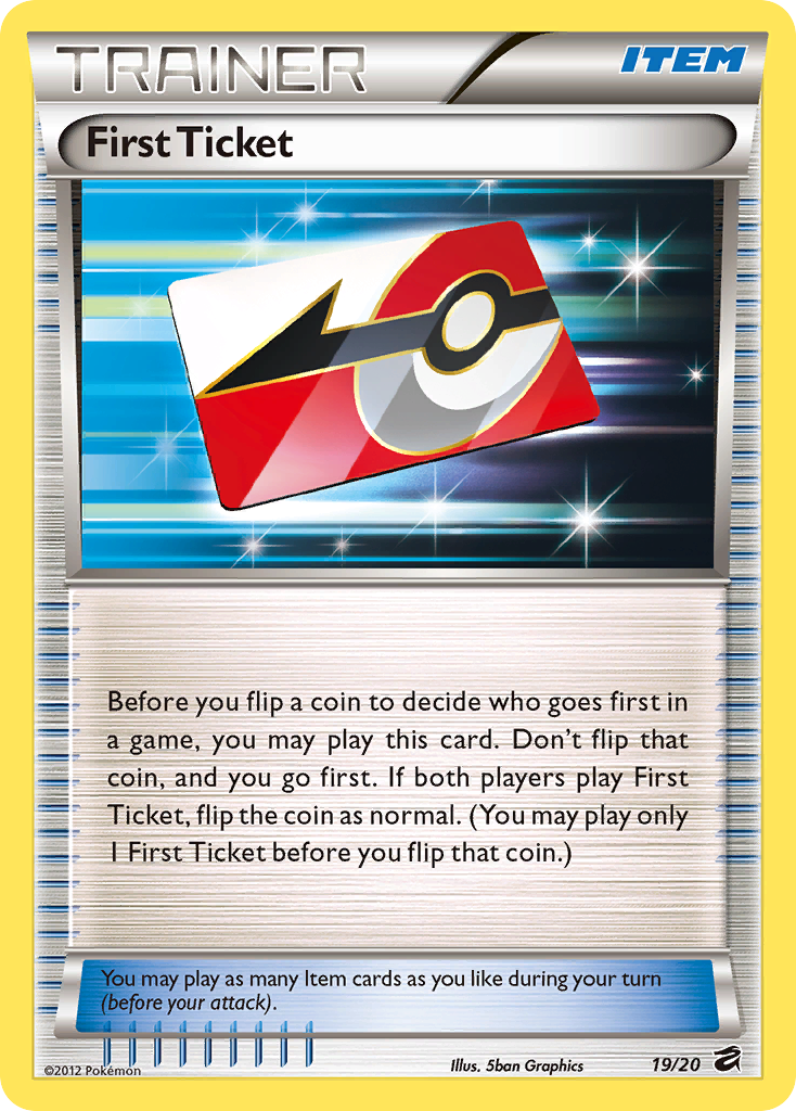 Dragon Vault Holo First Ticket #19