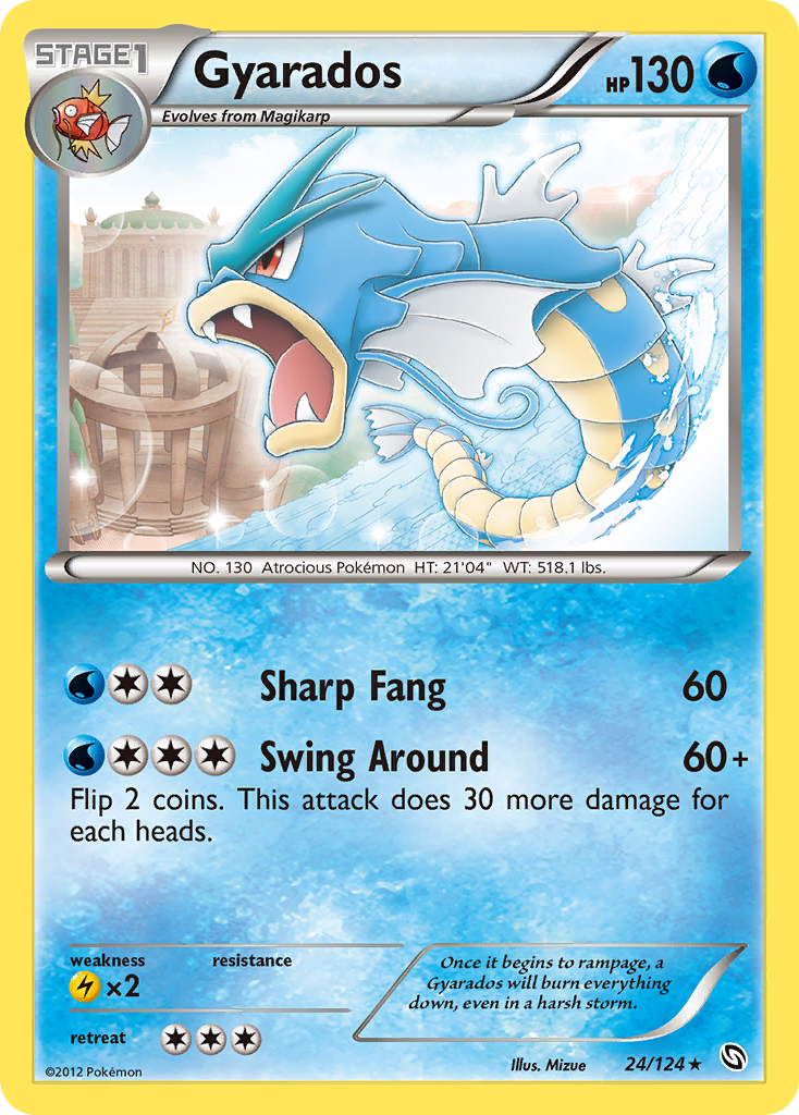 Dragons Exalted Gyarados #24/124