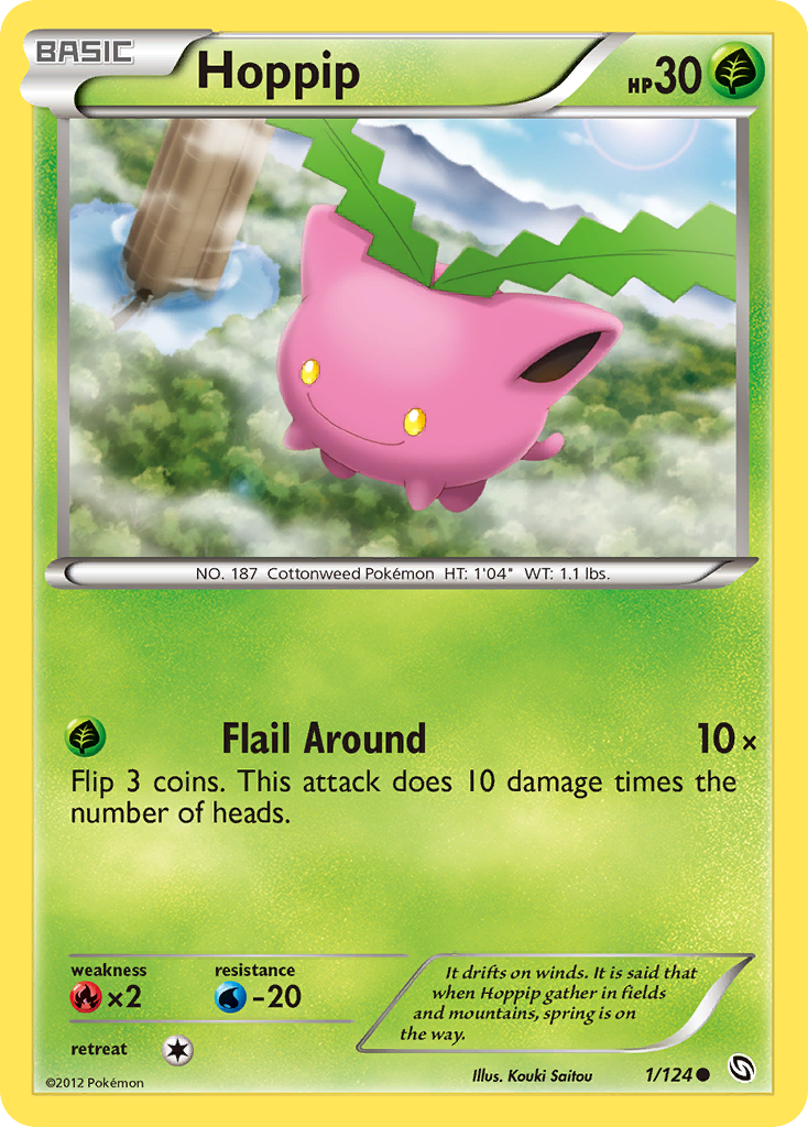 Dragons Exalted Hoppip #1/124