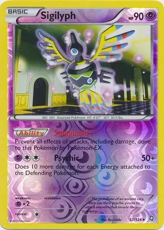 Dragons Exalted Sigilyph #52/124 reverse holo