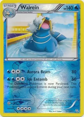Dragons Exalted Walrein #31/124 reverse holo