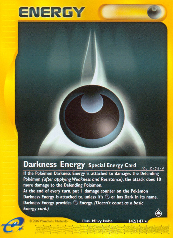 E-Series Aquapolis Darkness Energy #142/147