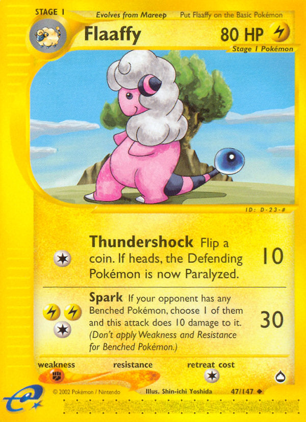 E-Series Aquapolis Flaaffy #47/147
