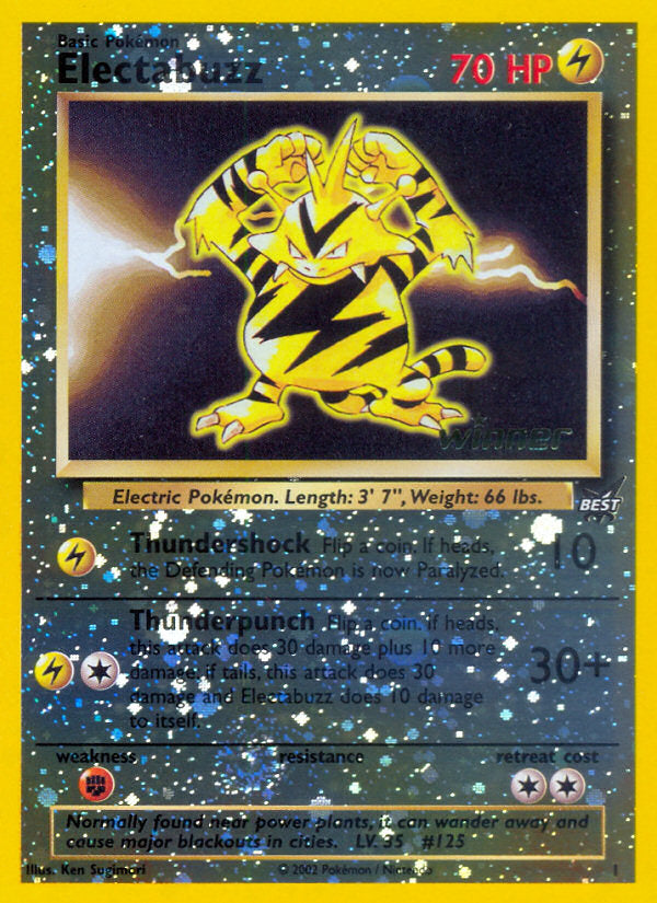 E-Series Best of Game Electabuzz #1 Winner