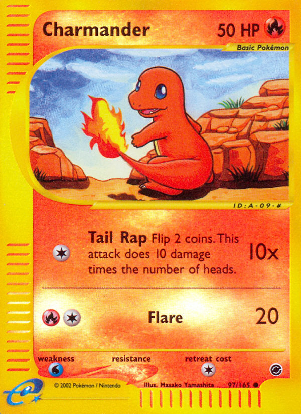 E-Series Expedition Charmander #97/165 reverse holo