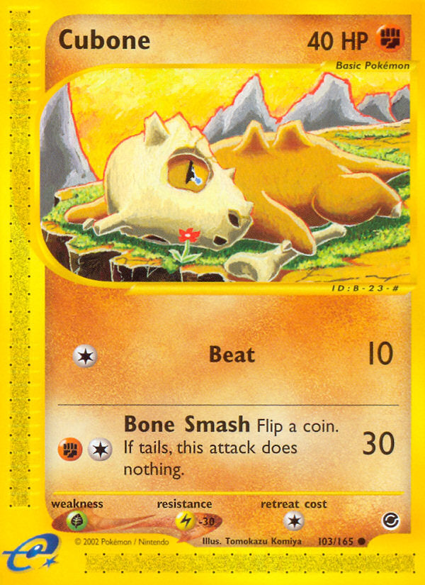 E-Series Expedition Cubone #103/165
