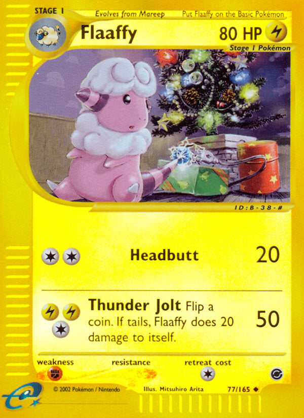 E-Series Expedition Flaaffy #77/165 reverse holo