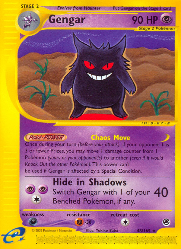 E-Series Expedition Gengar #48/165