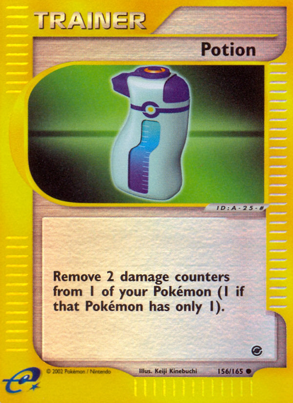 E-Series Expedition Potion #156/165 reverse holo