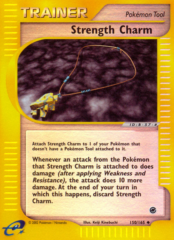 E-Series Expedition Strength Charm #150/165 reverse holo