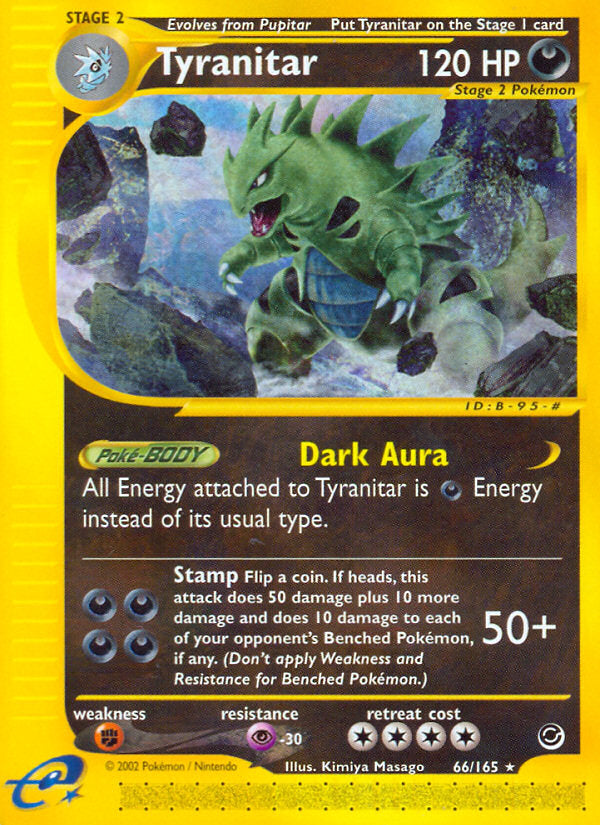 E-Series Expedition Tyranitar #66/165