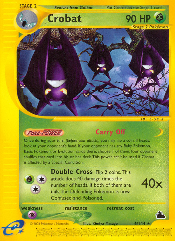 E-Series Skyridge Crobat #6/144