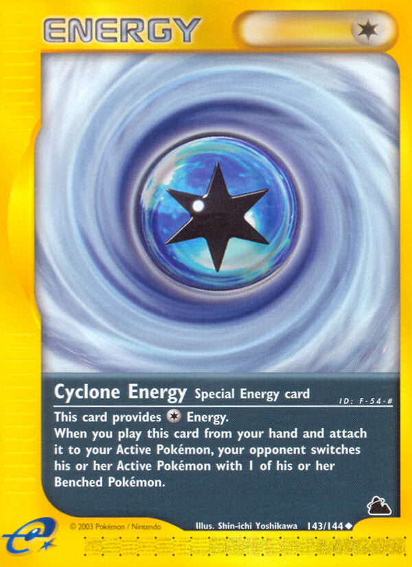 E-Series Skyridge Cyclone Energy #143/144