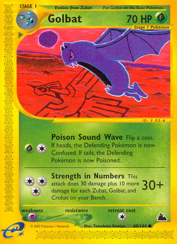 E-Series Skyridge Golbat #60/144