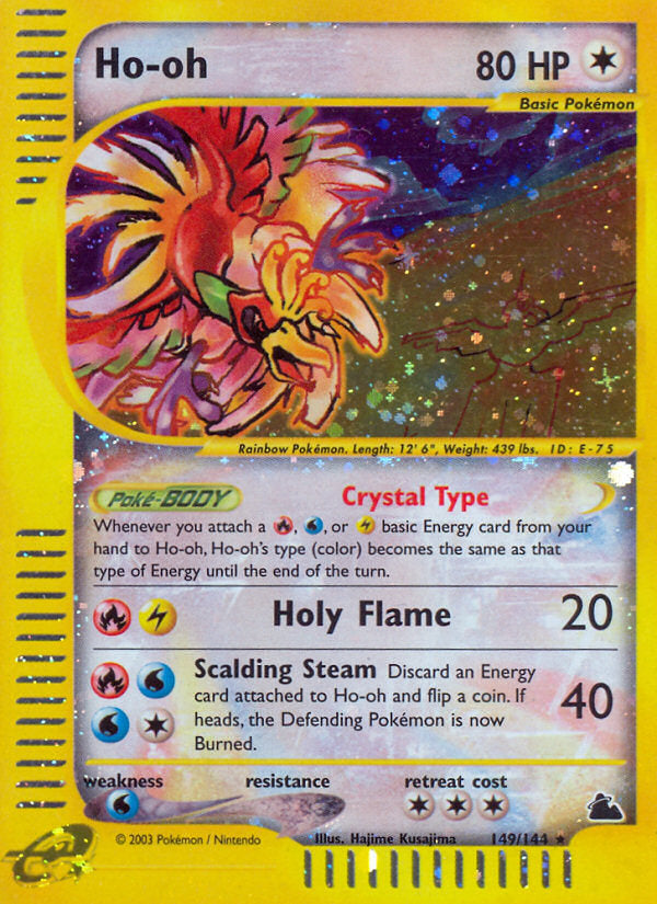 E-Series Skyridge Holo Ho-oh #149/144