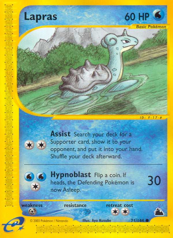 E-Series Skyridge Lapras #71/144