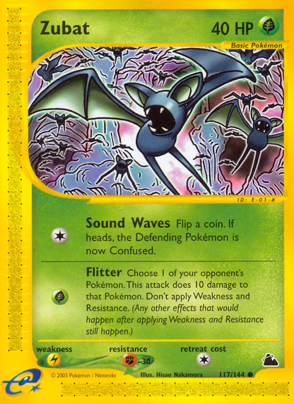 E-Series Skyridge Zubat #117/144