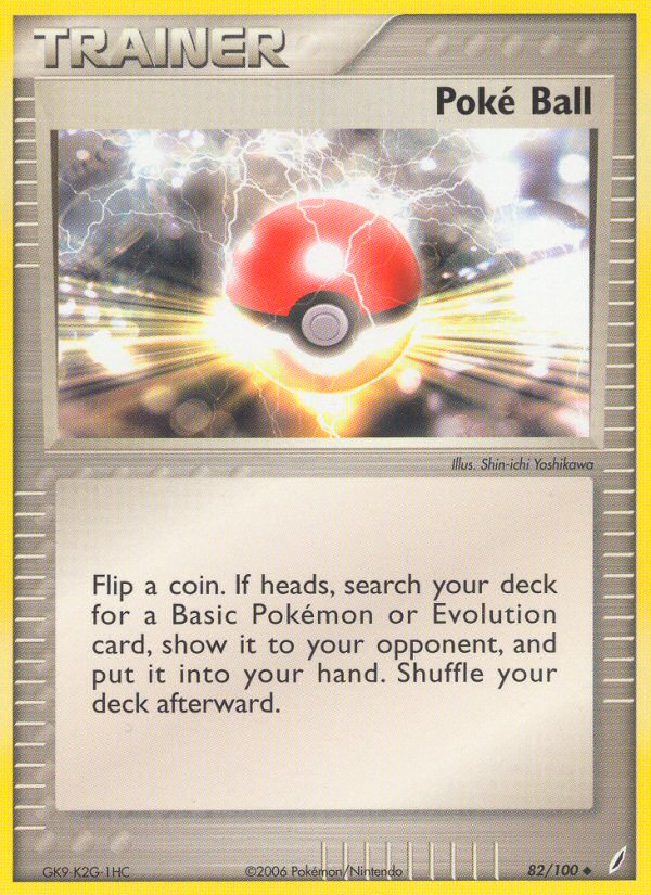 EX Crystal Guardians Poké Ball #82/100