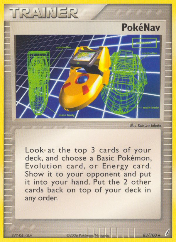 EX Crystal Guardians PokéNav #83/100