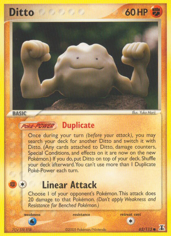 EX Delta Species Ditto [Geodude] #62/113