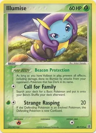 EX Delta Species Illumise #45/113 reverse holo