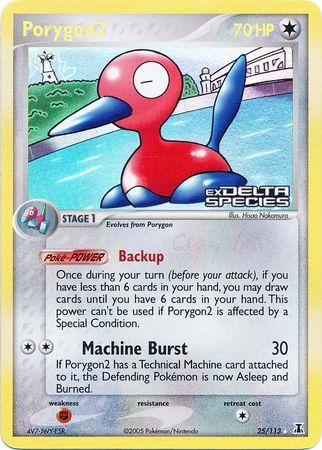 EX Delta Species Porygon2 #25/113 reverse holo
