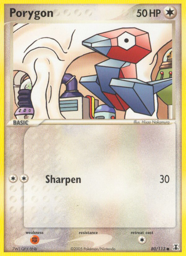 EX Delta Species Porygon #80/113