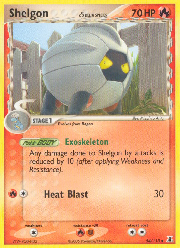 EX Delta Species Shelgon #54/113