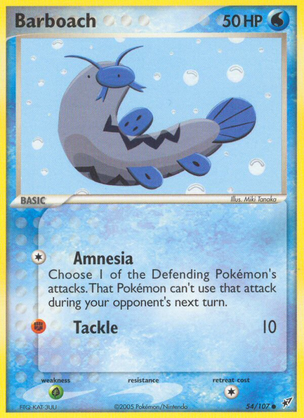 EX Deoxys Barboach #54/107