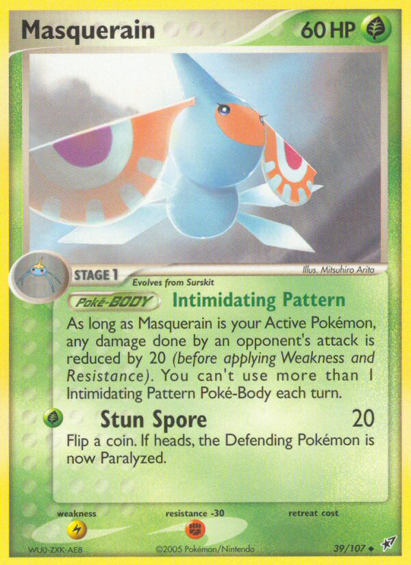 EX Deoxys Masquerain #39/107