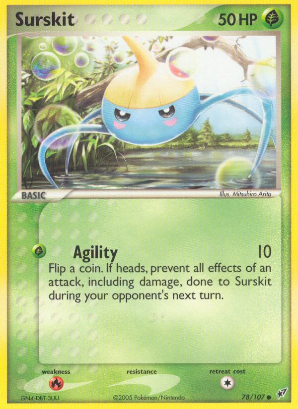 EX Deoxys Surskit #78/107