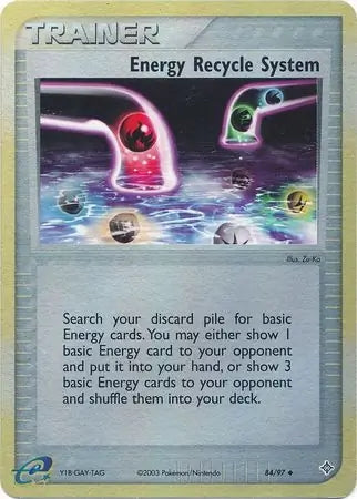 EX Dragon Energy Recycle System #84/97 reverse holo