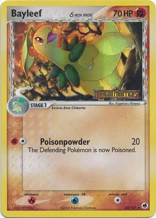 EX Dragon Frontiers Bayleef #26/101 reverse holo