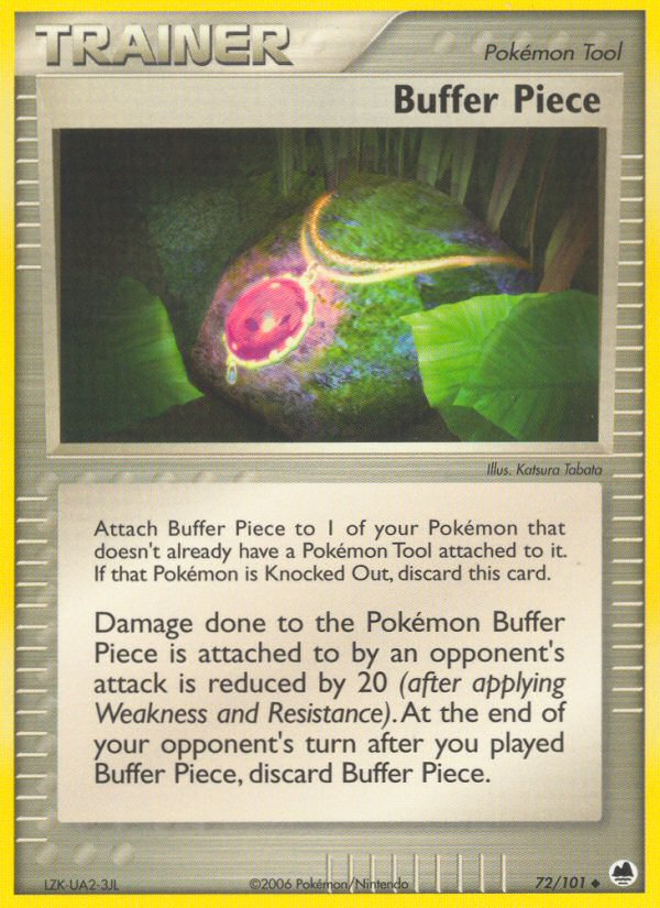 EX Dragon Frontiers Buffer Piece #72/101