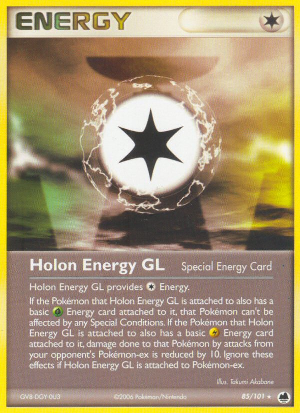 EX Dragon Frontiers Holon Energy GL #85/101