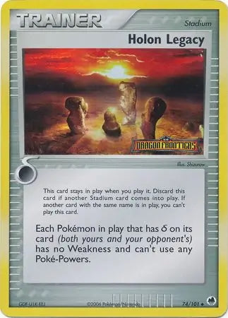 EX Dragon Frontiers Holon Legacy #74/101 reverse holo