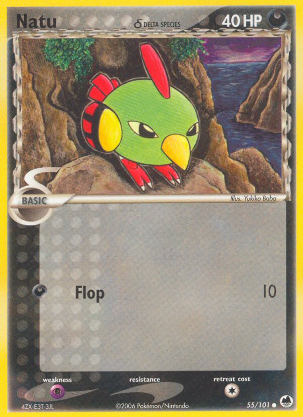 EX Dragon Frontiers Nidoran F #55/101