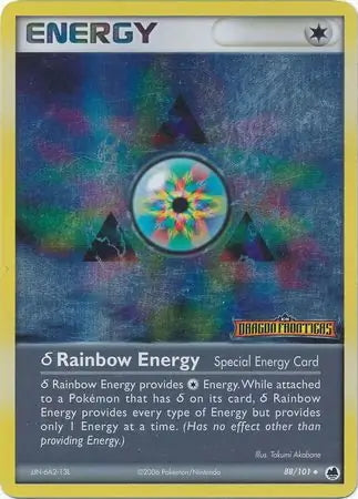EX Dragon Frontiers Rainbow Energy #88/101 reverse holo