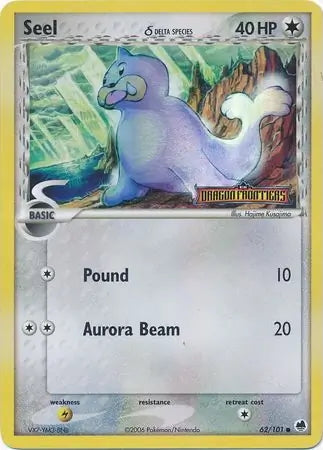 EX Dragon Frontiers Smoochum #62/101 reverse holo