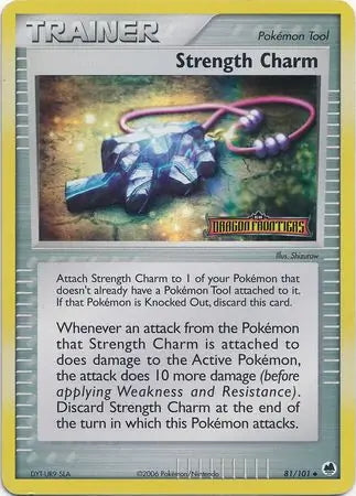 EX Dragon Frontiers Strength Charm #81/101 reverse holo