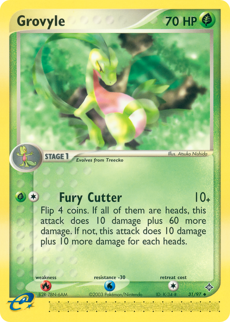 EX Dragon Grovyle #31/97