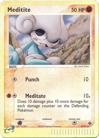 EX Dragon Meditite #37/97 reverse holo