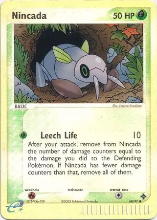 EX Dragon Nincada #68/97 reverse holo