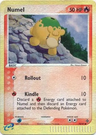 EX Dragon Numel #70/97 reverse holo