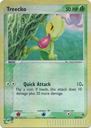 EX Dragon Treecko #80/97 reverse holo