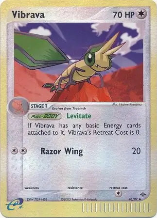 EX Dragon Vibrava #46/97 reverse holo