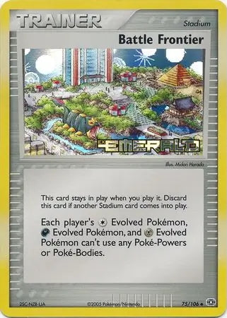 EX Emerald Battle Frontier #75/106 reverse holo