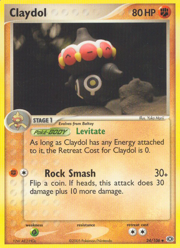 EX Emerald Claydol #24/106